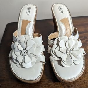 Born Heeled Sandal With Flower